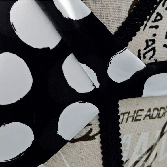 👙LaBlanca, bikini top in black with white dots. NWT, Size 16 - Picture 6 of 9